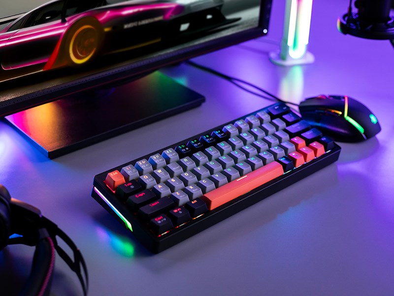 Mechanical keyboard Tracer GAMEZONE EVO1 HOT SWAP 63 (Grey) TRAKLA47297 Mechanical keyboard Tracer GAMEZONE EVO1 HOT SWAP 63 (Grey) TRAKLA47297