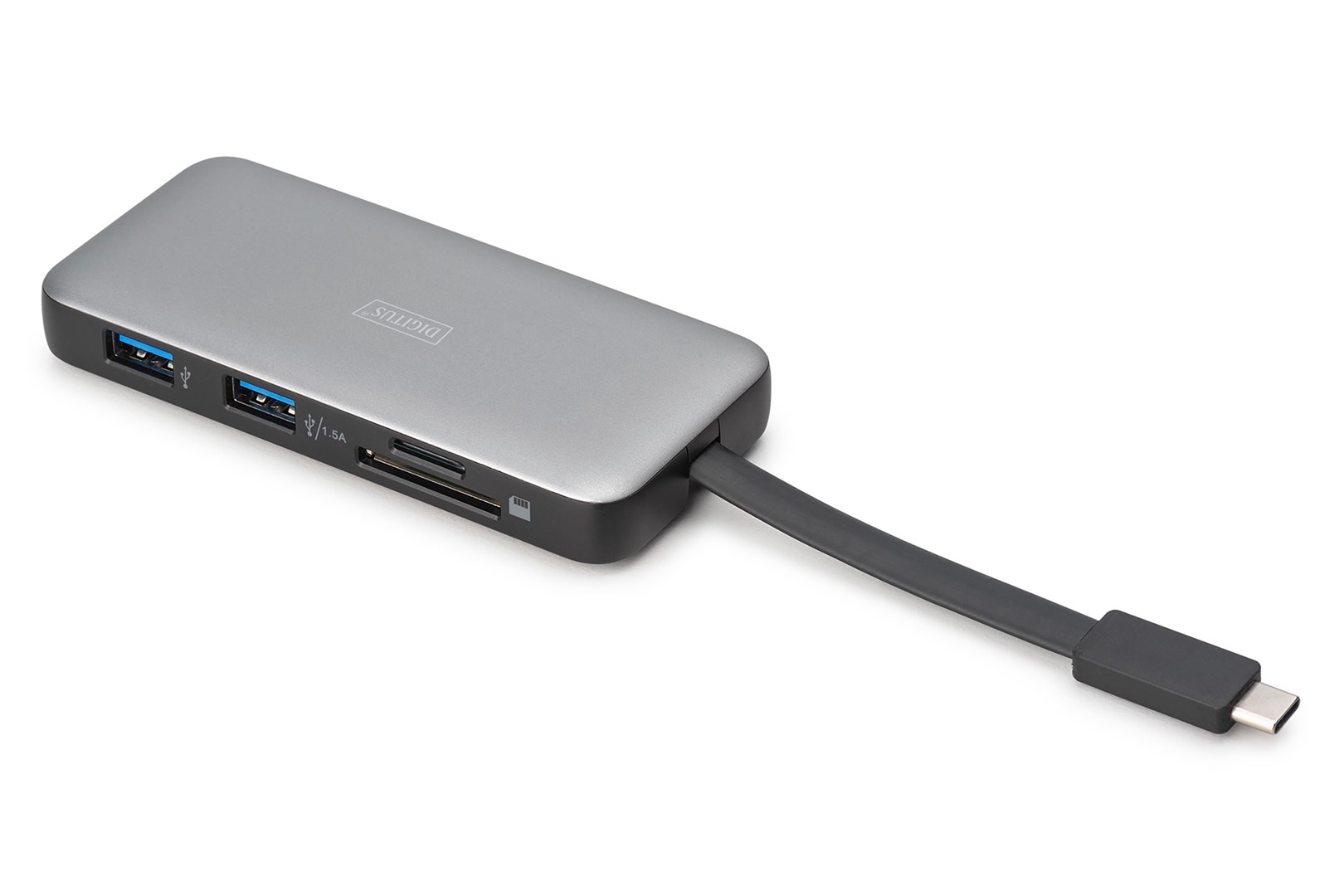 Digitus USB-C Travel Docking Station, 7-Port Digitus USB-C Travel Docking Station, 7-Port