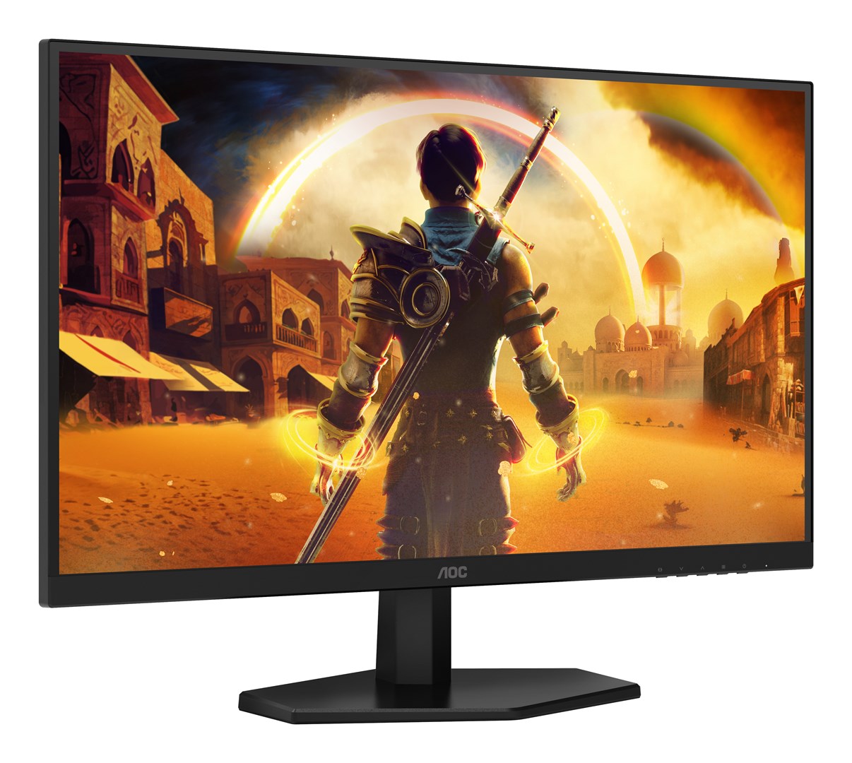 AOC G4 Q27G42XNE computer monitor 68.6 cm (27") 2560 x 1440 pixels Quad HD LED Black, Red AOC G4 Q27G42XNE computer monitor 68.6 cm (27") 2560 x 1440 pixels Quad HD LED Black, Red