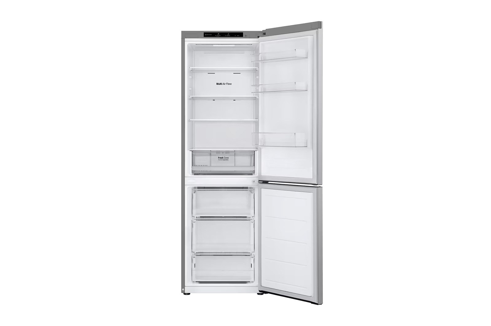 LG GBV21L0EPY fridge-freezer Freestanding 344 L E Silver LG GBV21L0EPY fridge-freezer Freestanding 344 L E Silver