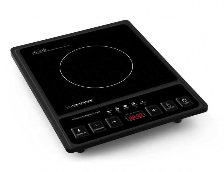 Esperanza EKH011 hob Black Countertop Zone induction hob 1 zone(s) Esperanza EKH011 hob Black Countertop Zone induction hob 1 zone(s)