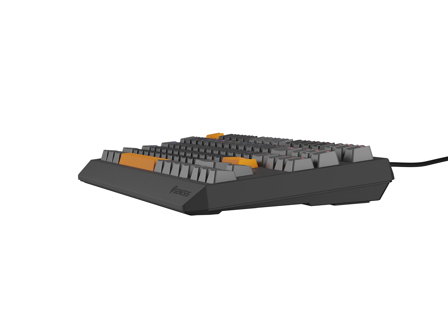 GENESIS Thor 230 TKL keyboard Gaming USB + RF Wireless + Bluetooth QWERTY Black, Grey, Orange GENESIS Thor 230 TKL keyboard Gaming USB + RF Wireless + Bluetooth QWERTY Black, Grey, Orange