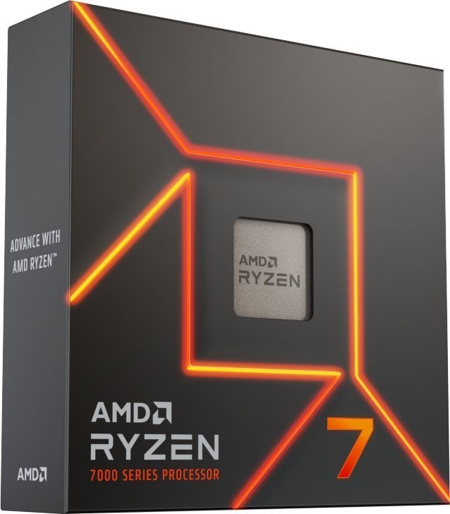 AMD Ryzen 7 7700X processor 4.5 GHz 32 MB L3 Box AMD Ryzen 7 7700X processor 4.5 GHz 32 MB L3 Box