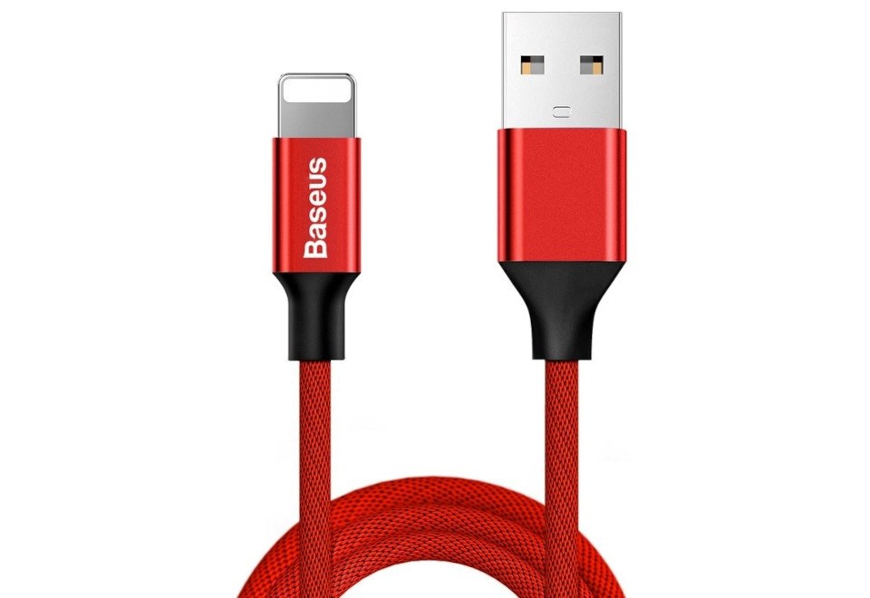 Cable Baseus Yiven Lightning - USB-A 180 cm (red) Cable Baseus Yiven Lightning - USB-A 180 cm (red)