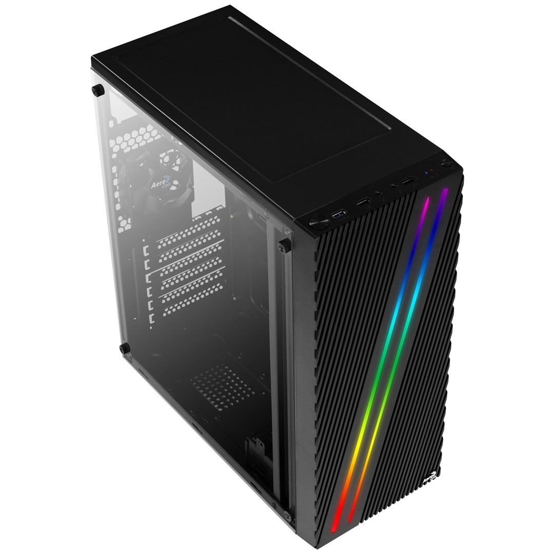 Aerocool Streak Midi Tower Black Aerocool Streak Midi Tower Black
