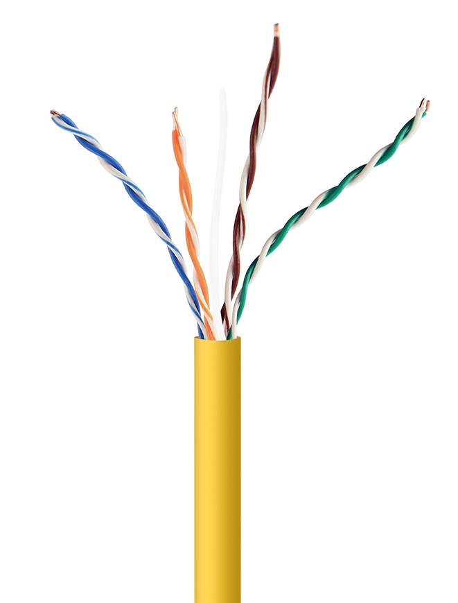Gembird UPC-5004E-SOL-Y networking cable Yellow 305 m Cat5e U/UTP (UTP) Gembird UPC-5004E-SOL-Y networking cable Yellow 305 m Cat5e U/UTP (UTP)
