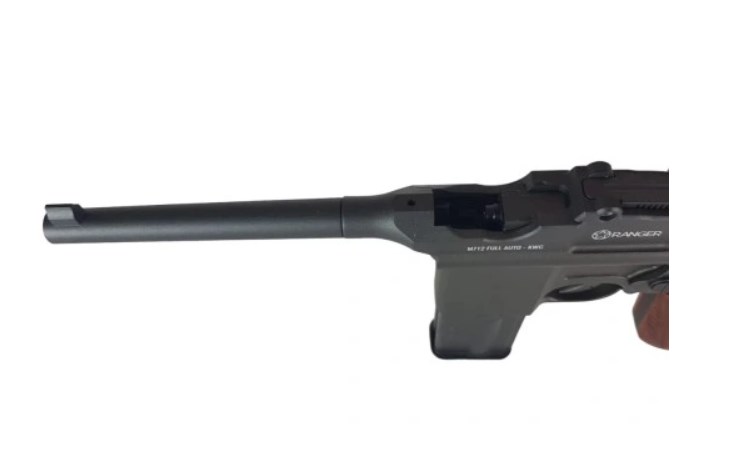 Air rifle pistol Ranger M712 BROOMHANDLE Full Auto Blowback K.4,5 BBS 19-shots KWC Air rifle pistol Ranger M712 BROOMHANDLE Full Auto Blowback K.4,5 BBS 19-shots KWC