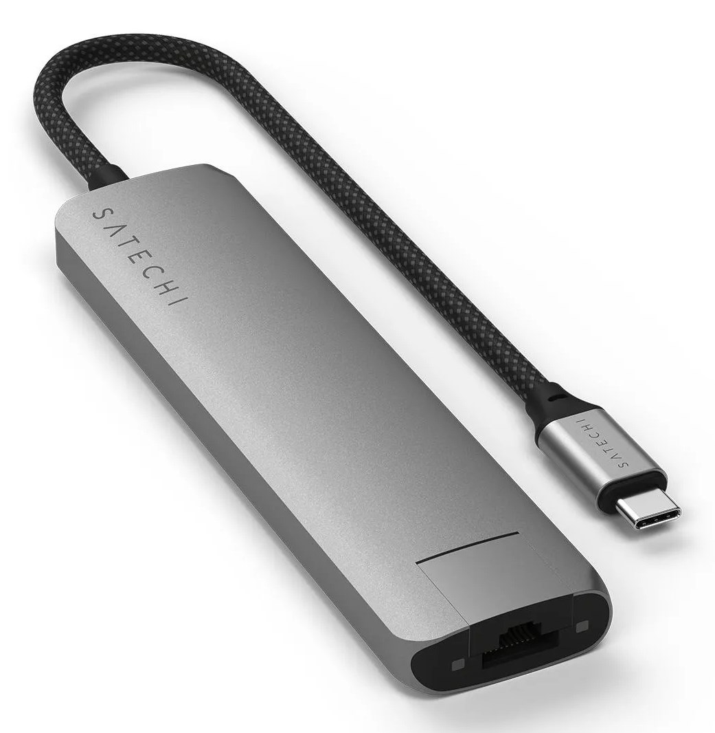 Satechi 7-in-1 USB-C Adapter with Ethernet Satechi 7-in-1 USB-C Adapter with Ethernet