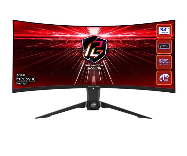 ASROCK 34" WQHD 165Hz monitor PG34WQ15R2B ASROCK 34" WQHD 165Hz monitor PG34WQ15R2B