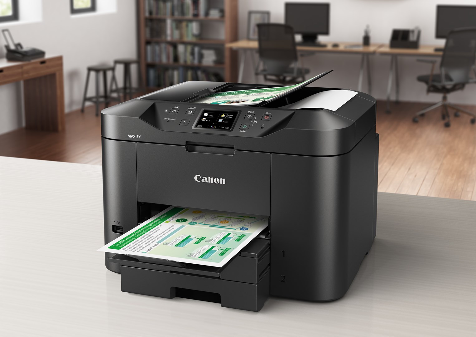 Canon MAXIFY MB2750 Inkjet A4 600 x 1200 DPI Wi-Fi Canon MAXIFY MB2750 Inkjet A4 600 x 1200 DPI Wi-Fi