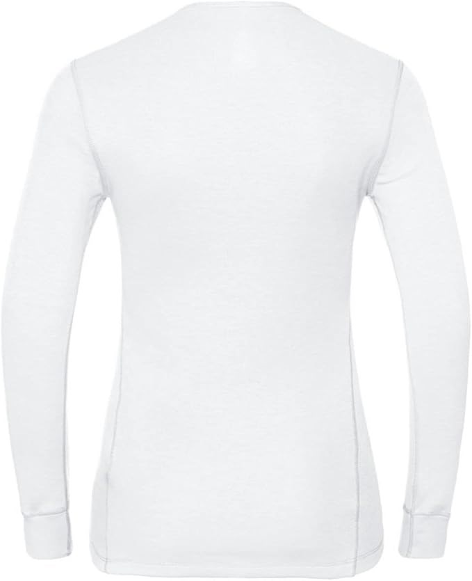 Odlo BL TOP crew neck l/s ACTIVE WARM ECO women's T-shirt, size S, white Odlo BL TOP crew neck l/s ACTIVE WARM ECO women's T-shirt, size S, white