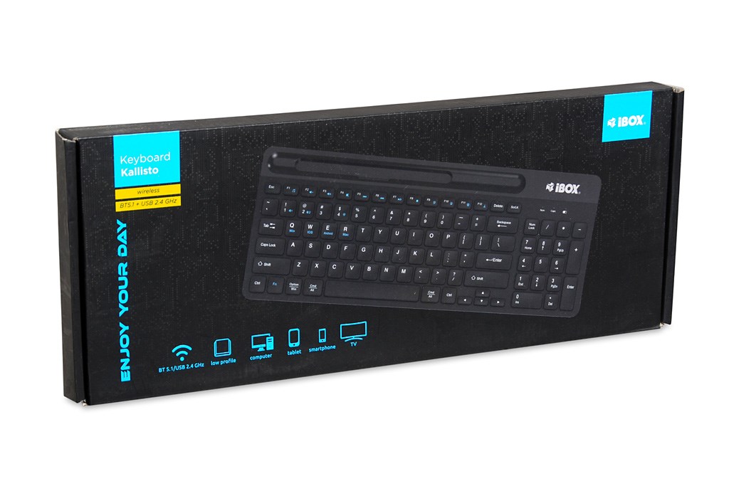 IBOX Kallisto BT/2.4GHZ Wireless Keyboard IBOX Kallisto BT/2.4GHZ Wireless Keyboard