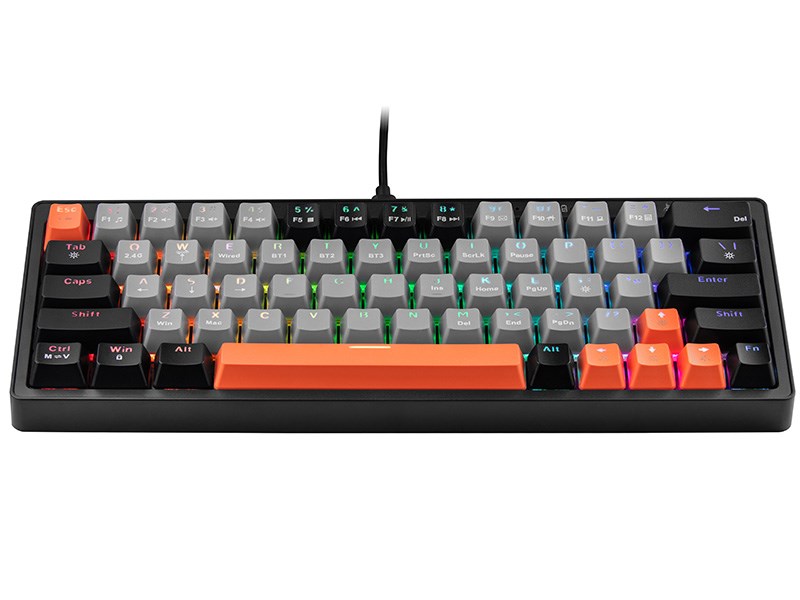 Mechanical keyboard Tracer GAMEZONE EVO1 HOT SWAP 63 (Grey) TRAKLA47297 Mechanical keyboard Tracer GAMEZONE EVO1 HOT SWAP 63 (Grey) TRAKLA47297