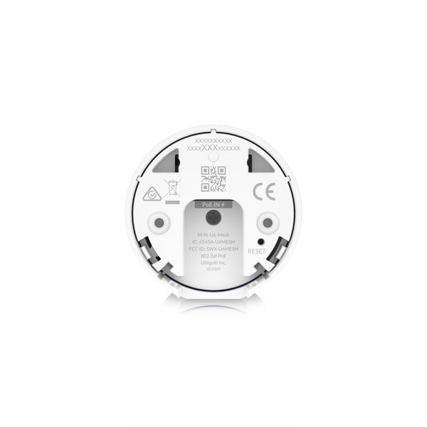 Ubiquiti U6-Mesh 4800 Mbit/s White Power over Ethernet (PoE) Ubiquiti U6-Mesh 4800 Mbit/s White Power over Ethernet (PoE)