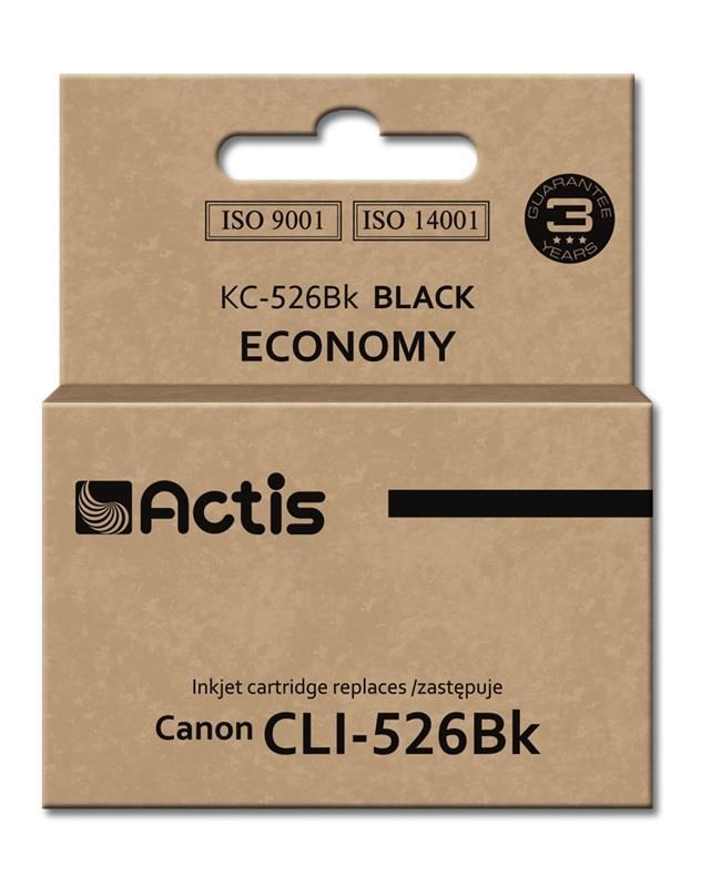 Actis KC-526Bk Ink (replacement for Canon CLI-526BK; Standard; 10 ml; black) Actis KC-526Bk Ink (replacement for Canon CLI-526BK; Standard; 10 ml; black)