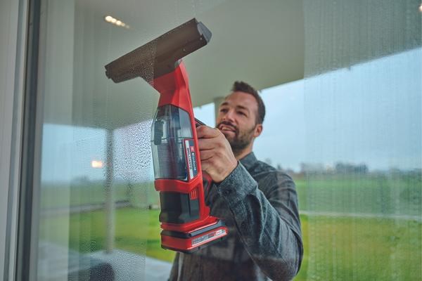 Einhell BRILLIANTO electric window cleaner 0.3 L Black, Red Einhell BRILLIANTO electric window cleaner 0.3 L Black, Red