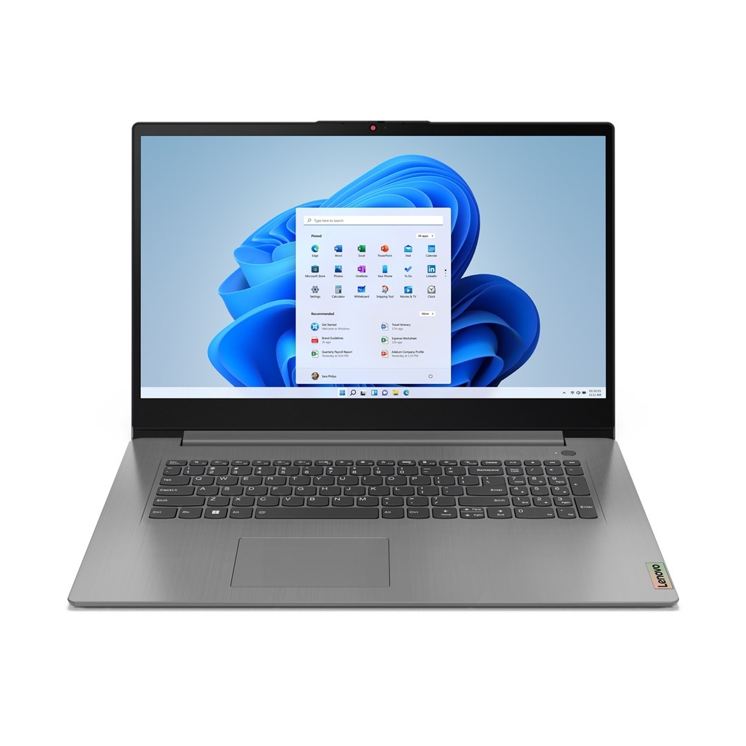 Lenovo IdeaPad 3 17IAU7 Intel® Core™ i5 i5-1235U Laptop 43.9 cm (17.3") Full HD 16 GB DDR4-SDRAM 512 GB SSD Wi-Fi 6 (802.11ax) Windows 11 Home English Grey Lenovo IdeaPad 3 17IAU7 Intel® Core™ i5 i5-1235U Laptop 43.9 cm (17.3") Full HD 16 GB DDR4-SDRAM 512 GB SSD Wi-Fi 6 (802.11ax) Windows 11 Home English Grey