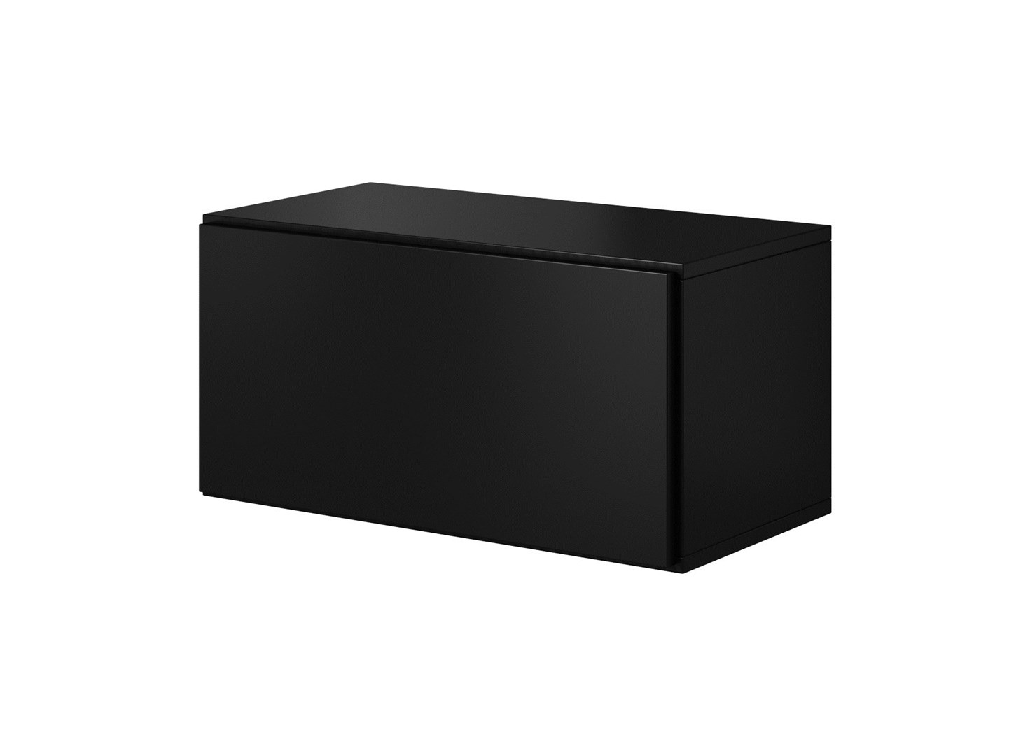 Cama full storage cabinet ROCO RO3 75/37/39 black/black/black Cama full storage cabinet ROCO RO3 75/37/39 black/black/black