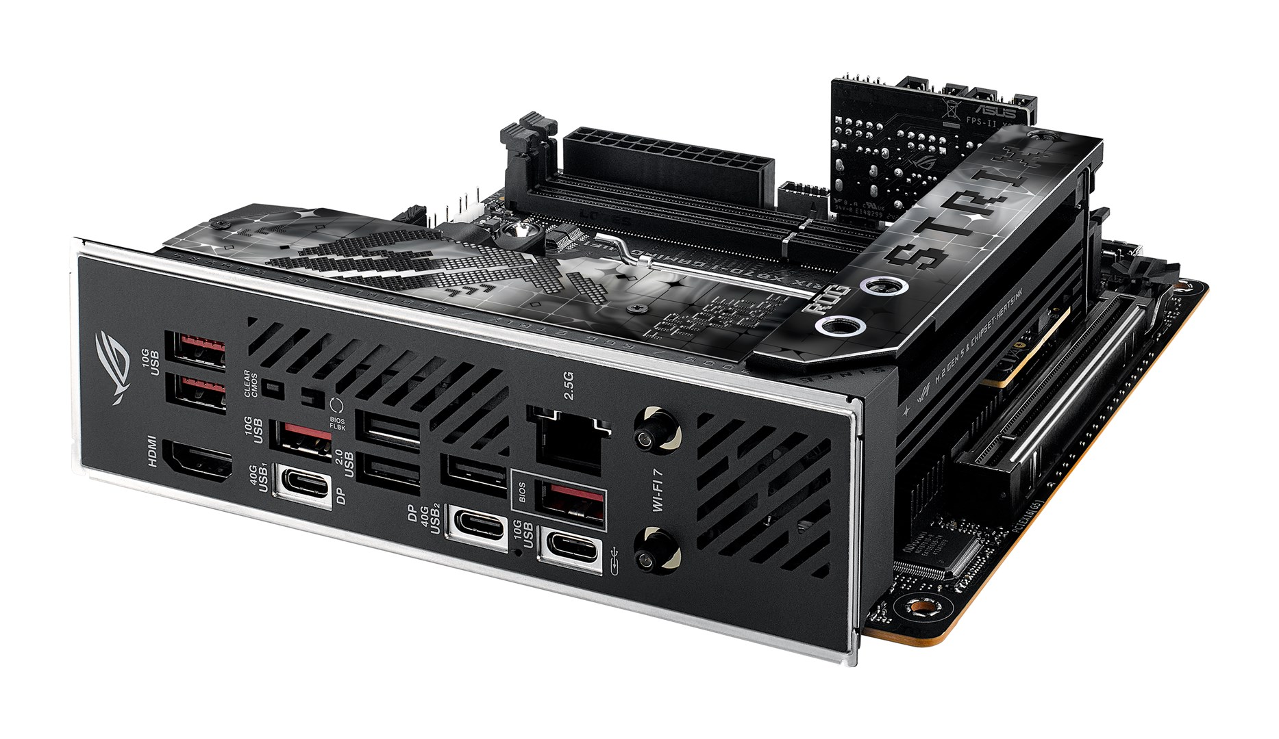 ASUS ROG STRIX X870-I GAMING WIFI AMD X870 socket AM5 mini ITX motherboard ASUS ROG STRIX X870-I GAMING WIFI AMD X870 socket AM5 mini ITX motherboard