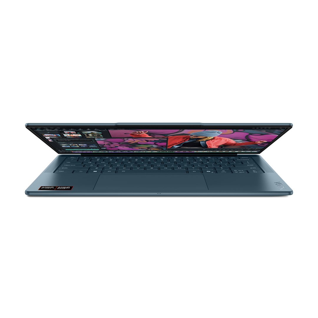 Lenovo Yoga Slim 7 14AKP10 Copilot+ PC AMD Ryzen AI 5 340 Laptop 35.6 cm (14") WUXGA 16 GB LPDDR5x-SDRAM 512 GB SSD Wi-Fi 7 (802.11be) Windows 11 Home Teal Lenovo Yoga Slim 7 14AKP10 Copilot+ PC AMD Ryzen AI 5 340 Laptop 35.6 cm (14") WUXGA 16 GB LPDDR5x-SDRAM 512 GB SSD Wi-Fi 7 (802.11be) Windows 11 Home Teal