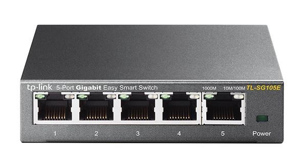 TP-Link 5-Port Gigabit Easy Smart Switch TP-Link 5-Port Gigabit Easy Smart Switch