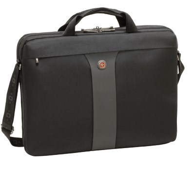 Wenger/SwissGear Legacy 17 notebook case 43.2 cm (17") Briefcase Black, Grey Wenger/SwissGear Legacy 17 notebook case 43.2 cm (17") Briefcase Black, Grey