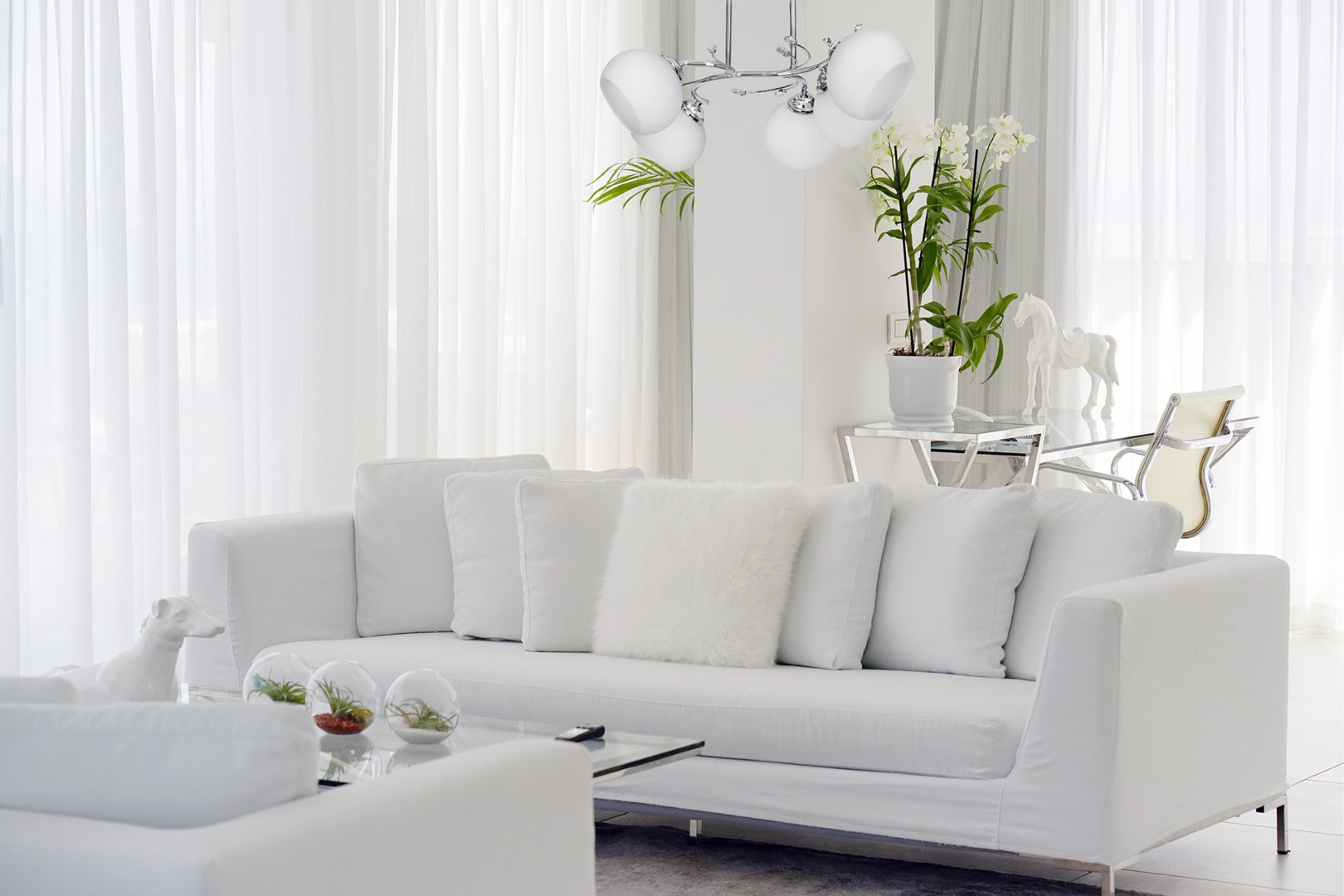 Classic chandelier pendant ceiling lamp Activejet IRMA nickel 5xE27 for living room Classic chandelier pendant ceiling lamp Activejet IRMA nickel 5xE27 for living room