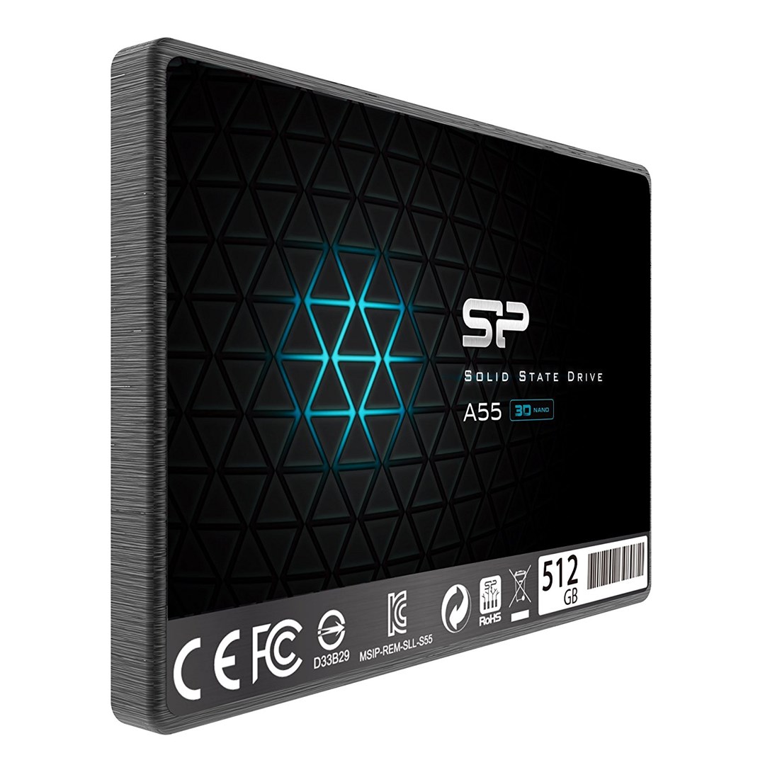 Silicon Power Ace A55 2.5" 512 GB Serial ATA III 3D TLC Silicon Power Ace A55 2.5" 512 GB Serial ATA III 3D TLC