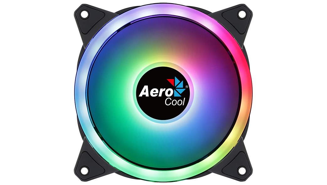 Aerocool Duo 12 ARGB 6-pin Computer case Fan 12 cm Black Aerocool Duo 12 ARGB 6-pin Computer case Fan 12 cm Black