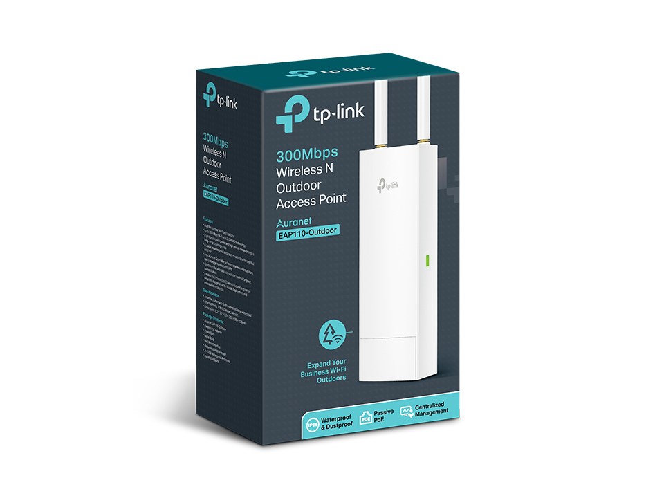 TP-Link Omada 300Mbps Wireless N Outdoor Access Point TP-Link Omada 300Mbps Wireless N Outdoor Access Point