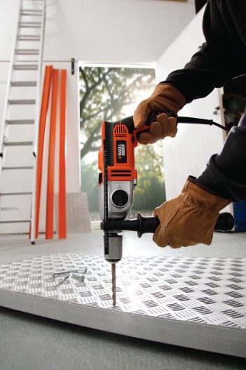 1100W 13mm BLACK+DECKER hammer drill 1100W 13mm BLACK+DECKER hammer drill