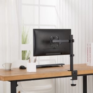 Maclean MC-883 monitor mount / stand 81.3 cm (32") Clamp Black Maclean MC-883 monitor mount / stand 81.3 cm (32") Clamp Black