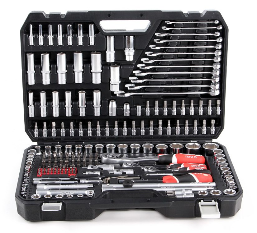 YATO YT-38841 1/4", 3/8", 1/2" Socket wrench set YATO YT-38841 1/4", 3/8", 1/2" Socket wrench set
