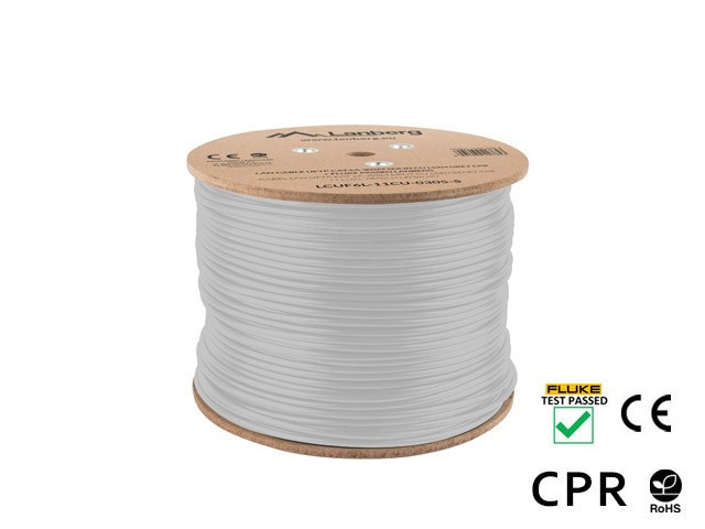 LANBERG CABLE UFTP CAT. 6A 305M WIRE CU LSZH GRAY LANBERG CABLE UFTP CAT. 6A 305M WIRE CU LSZH GRAY