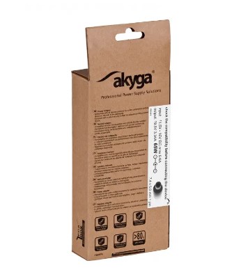 Akyga AK-ND-33 power adapter/inverter Auto 65 W Black Akyga AK-ND-33 power adapter/inverter Auto 65 W Black