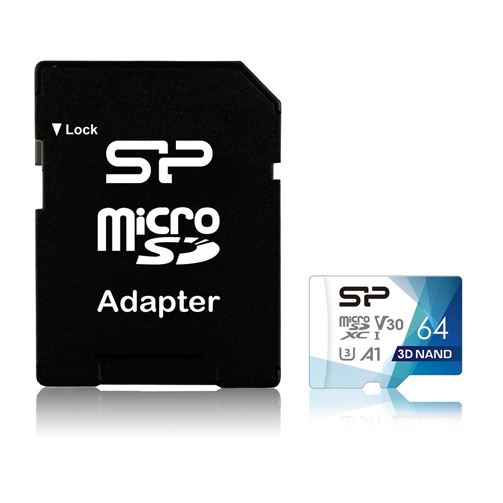 Silicon Power Superior Pro 64 GB MicroSDXC UHS-III Class 10 Silicon Power Superior Pro 64 GB MicroSDXC UHS-III Class 10