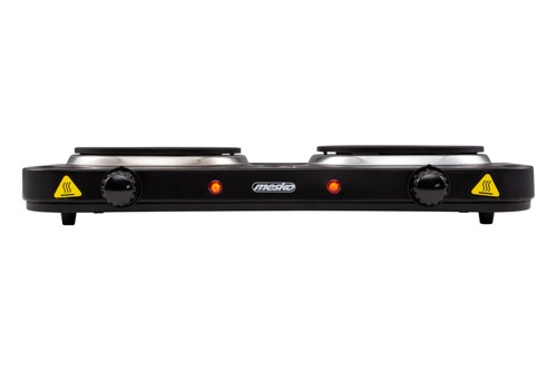 Mesko Home MS 6509 hob Black Countertop Sealed plate 2 zone(s) Mesko Home MS 6509 hob Black Countertop Sealed plate 2 zone(s)