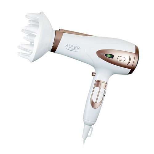Adler AD 2248 hair dryer 2400 W Bronze, White Adler AD 2248 hair dryer 2400 W Bronze, White