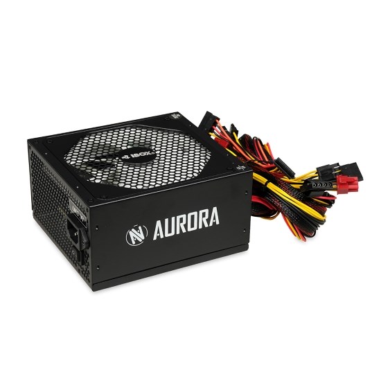 Power Supply IBOX AURORA 500W 14 CM FAN ZIA500W14CMBOX Power Supply IBOX AURORA 500W 14 CM FAN ZIA500W14CMBOX