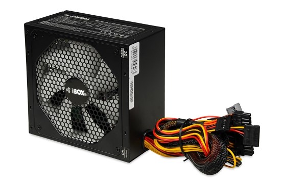 Power Supply IBOX AURORA 500W 14 CM FAN ZIA500W14CMBOX Power Supply IBOX AURORA 500W 14 CM FAN ZIA500W14CMBOX