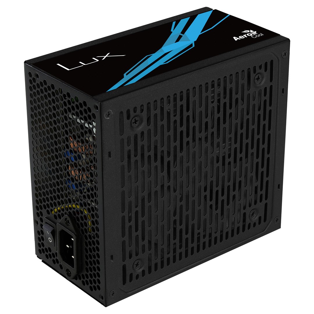 Aerocool LUX 650W power supply unit 20+4 pin ATX ATX Black Aerocool LUX 650W power supply unit 20+4 pin ATX ATX Black