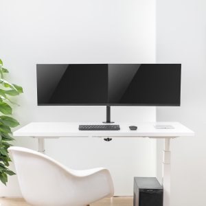 Maclean MC-884 monitor mount / stand 81.3 cm (32") Black Desk Maclean MC-884 monitor mount / stand 81.3 cm (32") Black Desk