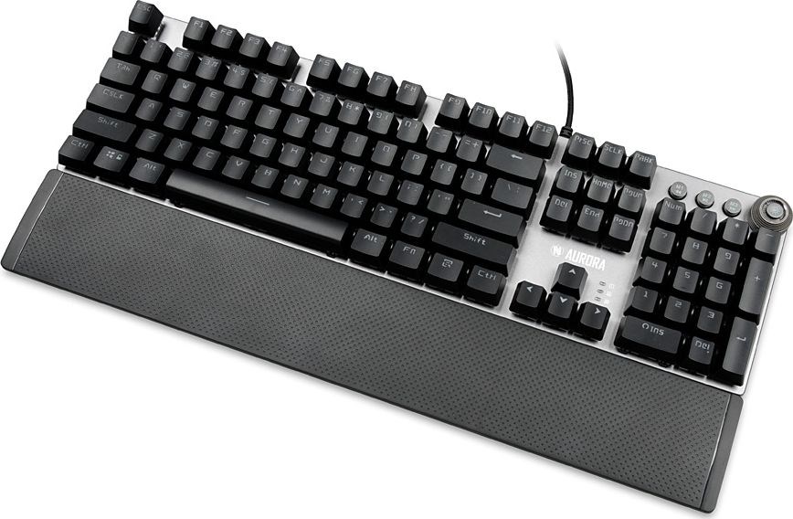 iBox Aurora K-3 keyboard USB QWERTY Silver iBox Aurora K-3 keyboard USB QWERTY Silver