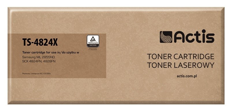 Actis TS-4824X toner (replacement for Samsung MLT-D2092L; Standard; 5000 pages; black) Actis TS-4824X toner (replacement for Samsung MLT-D2092L; Standard; 5000 pages; black)