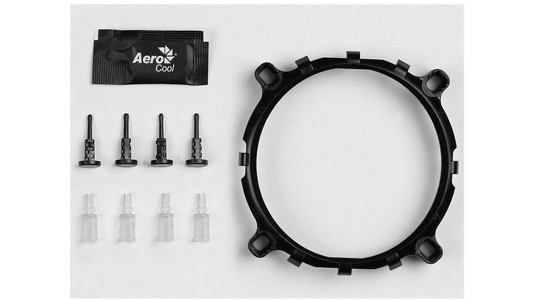 Aerocool Air Frost 4 Processor Cooler 9 cm Black Aerocool Air Frost 4 Processor Cooler 9 cm Black