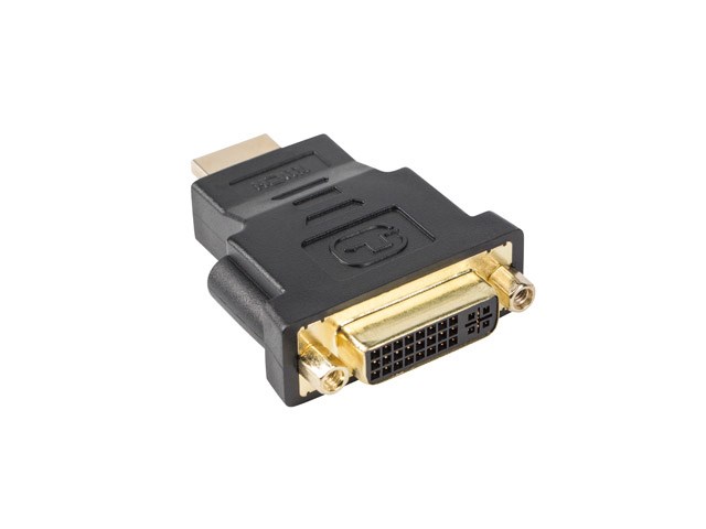 Lanberg AD-0014-BK cable gender changer HDMI DVI-D (F) (24 + 5) Black Lanberg AD-0014-BK cable gender changer HDMI DVI-D (F) (24 + 5) Black