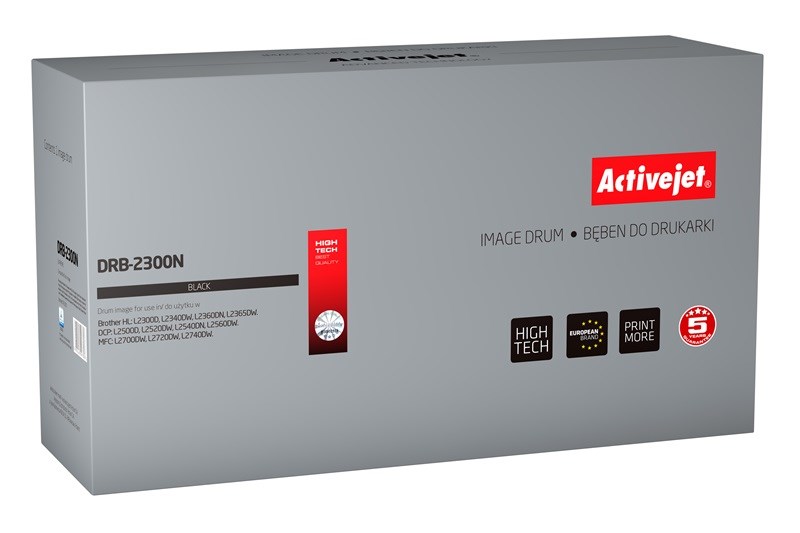 Activejet DRB-2300N Drum (Replacement for Brother DR-2300; Supreme; 12000 pages; black) Activejet DRB-2300N Drum (Replacement for Brother DR-2300; Supreme; 12000 pages; black)