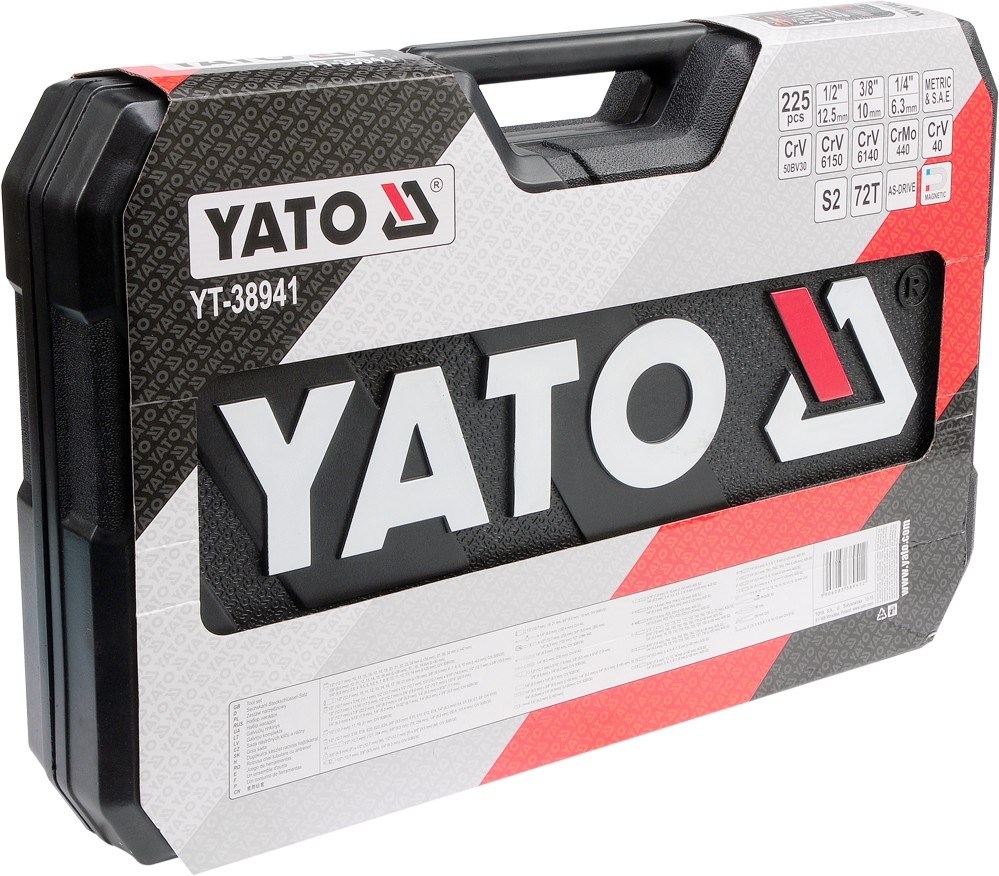 Mechanics tool set Yato YT-38941 Mechanics tool set Yato YT-38941