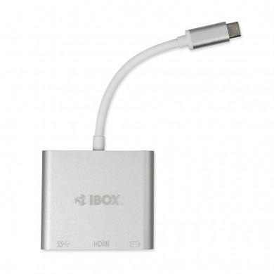 iBox IUH3CFT1 notebook dock/port replicator USB 3.2 Gen 1 (3.1 Gen 1) Type-C Silver iBox IUH3CFT1 notebook dock/port replicator USB 3.2 Gen 1 (3.1 Gen 1) Type-C Silver