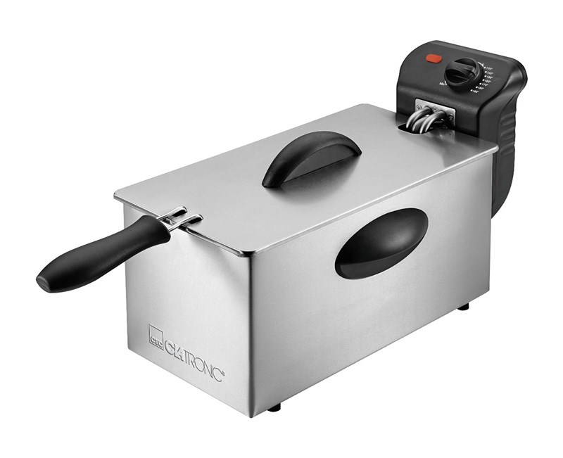 Clatronic FR 3586 Fryer 3 L Silver,Stainless steel Stand-alone 2000 W Clatronic FR 3586 Fryer 3 L Silver,Stainless steel Stand-alone 2000 W